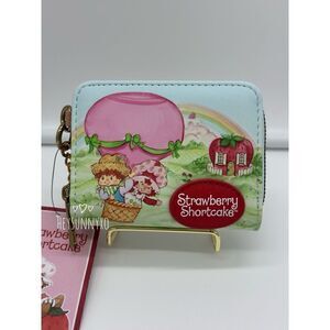 Strawberry Shortcake Characters Mini Zipper Wallet